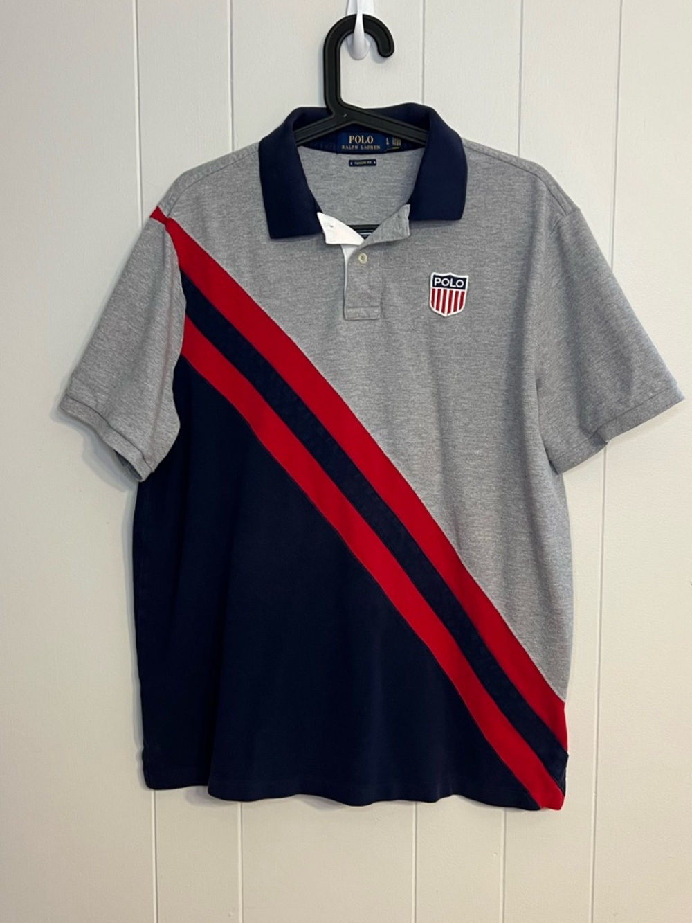 Polo Ralph Lauren Classic Fit Shield‎ Polo Shirt Size L - Picture 2 of 8